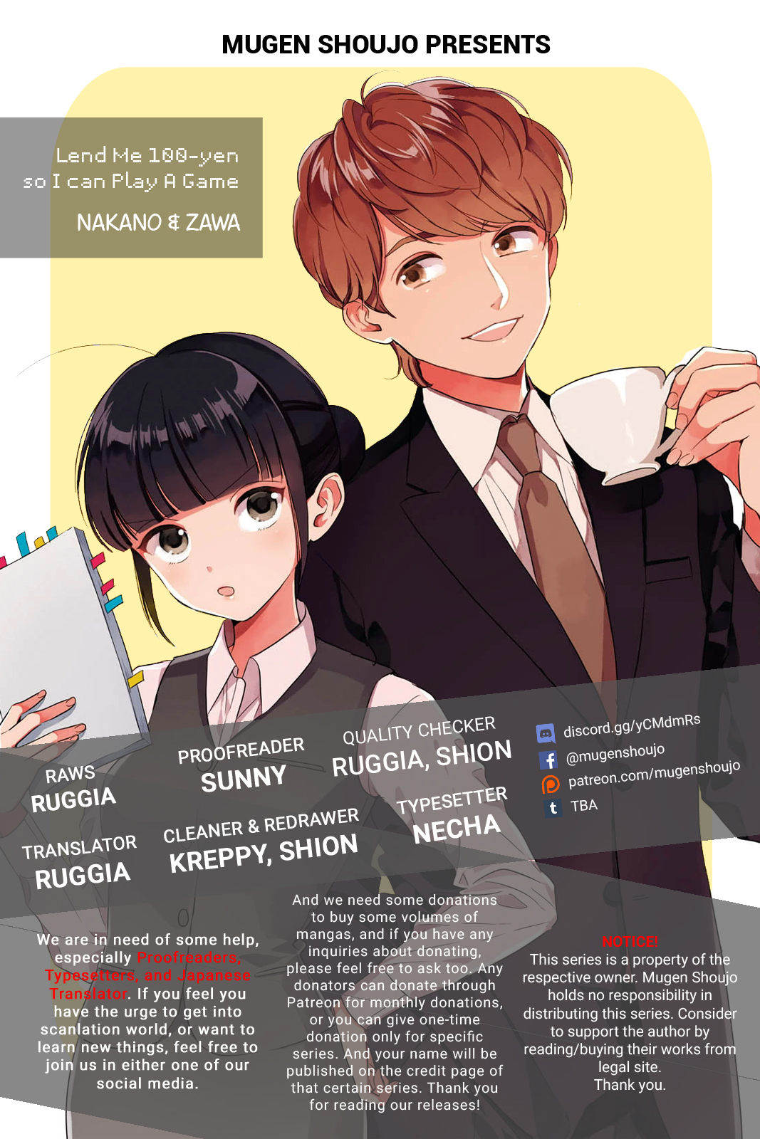 Game Yaru kara 100-en Kashite! Chapter 7 - halaman 1