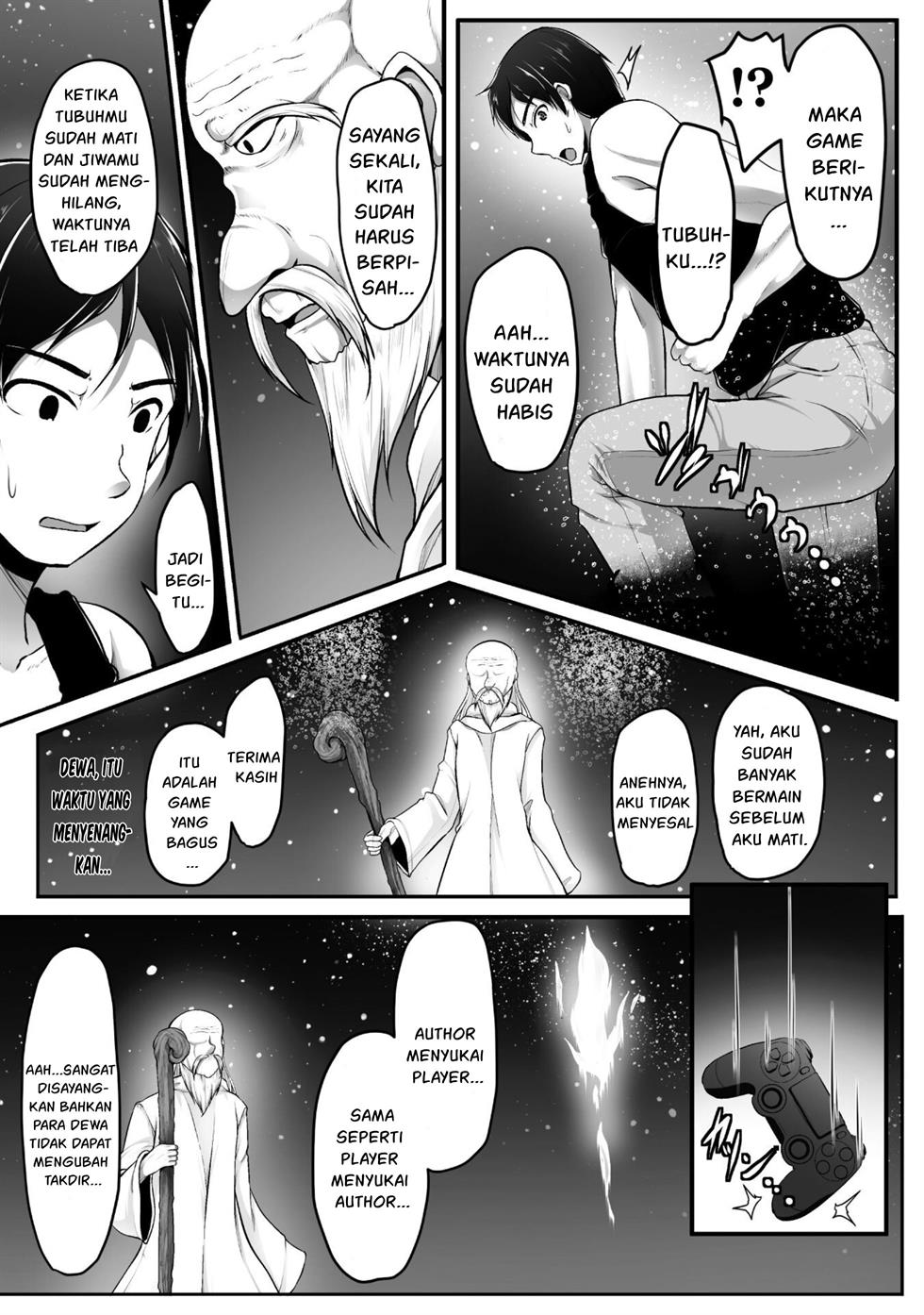 Gamer ga Isekai Tamashiten shite Harem Jinsei e Continue suru Sou desu Chapter 1 - halaman 5