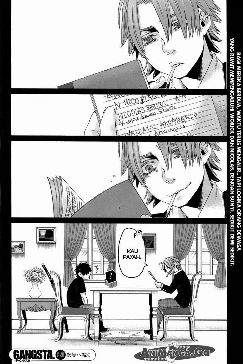 Gangsta Chapter 13 - halaman 34