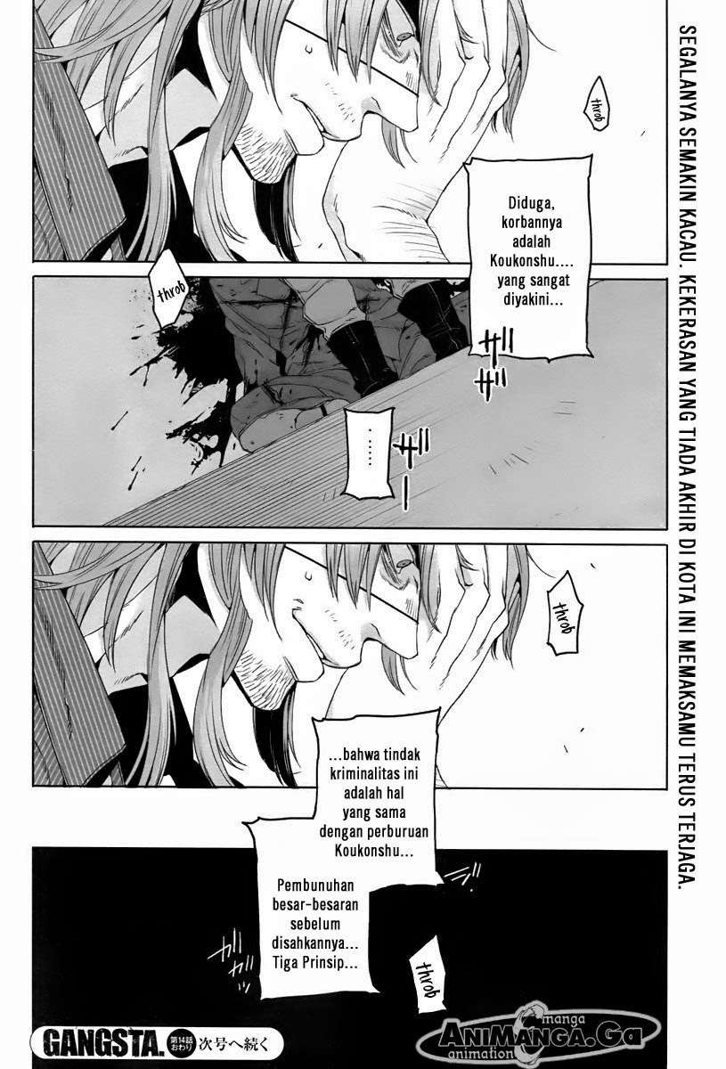 Gangsta Chapter 14 - halaman 39
