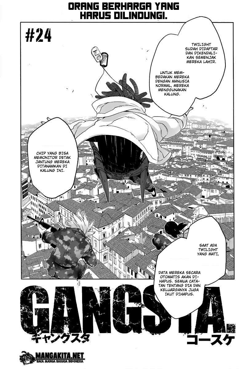 Gangsta Chapter 24 - halaman 4