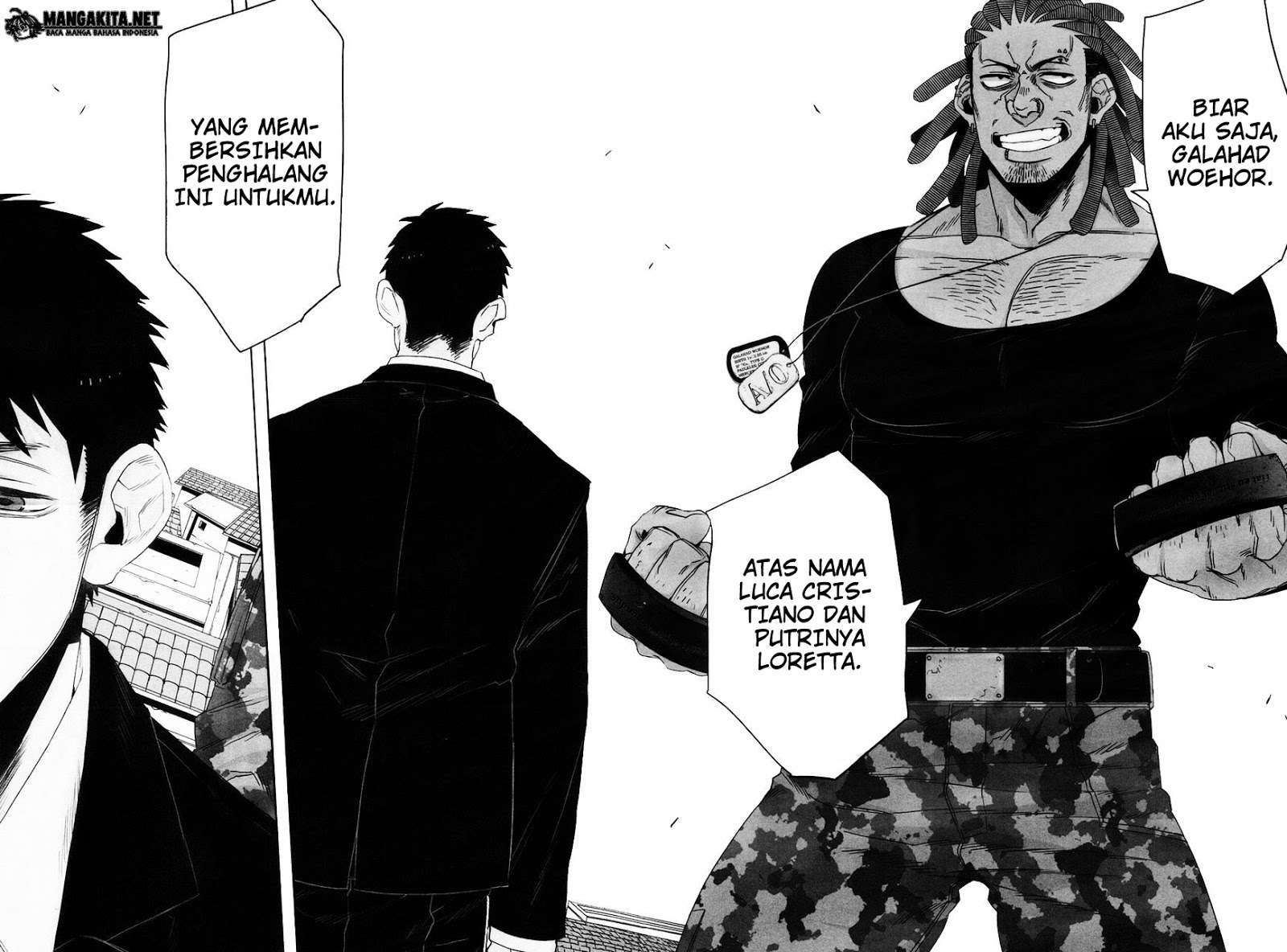 Gangsta Chapter 37 - halaman 26