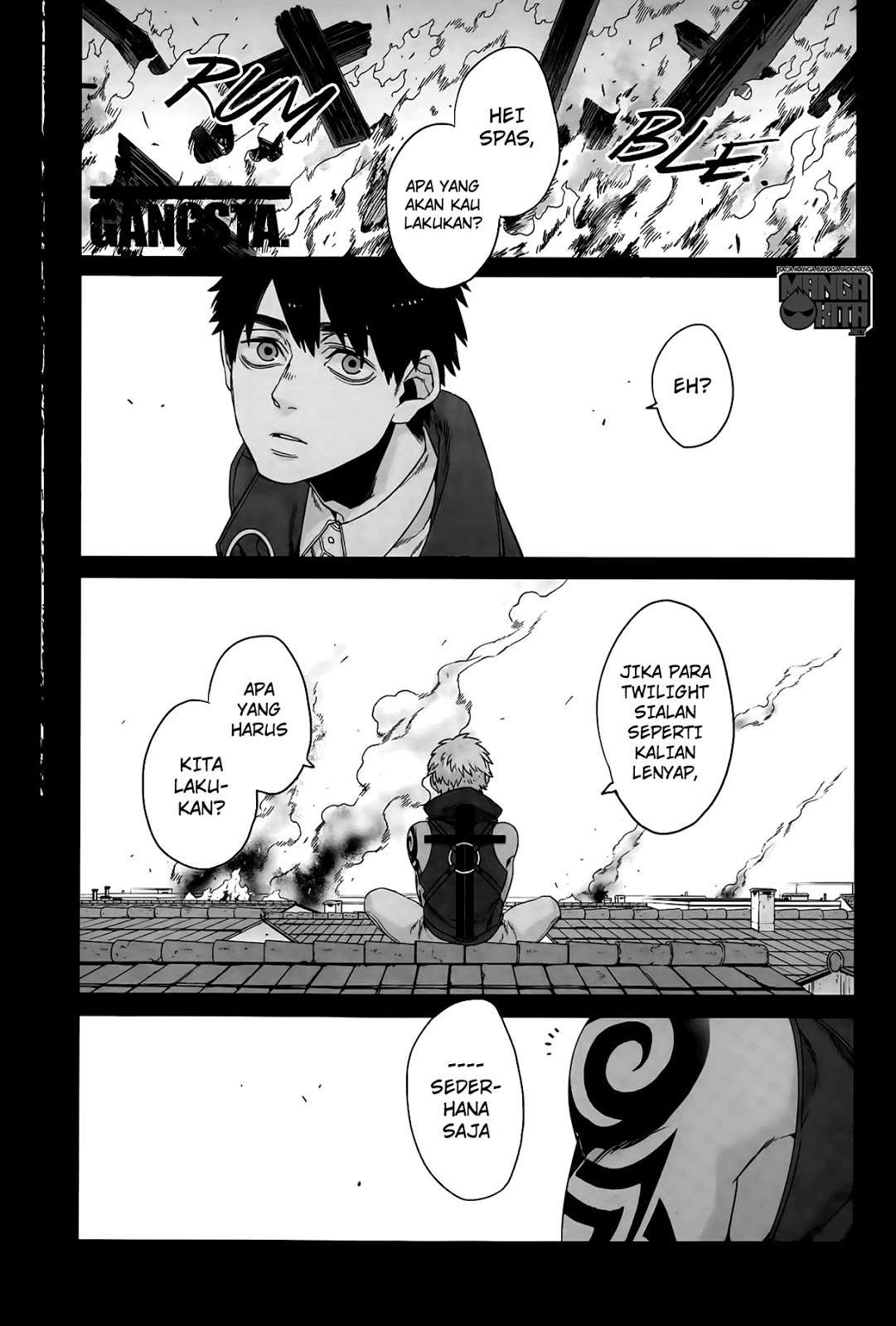 Gangsta Chapter 41 - halaman 8