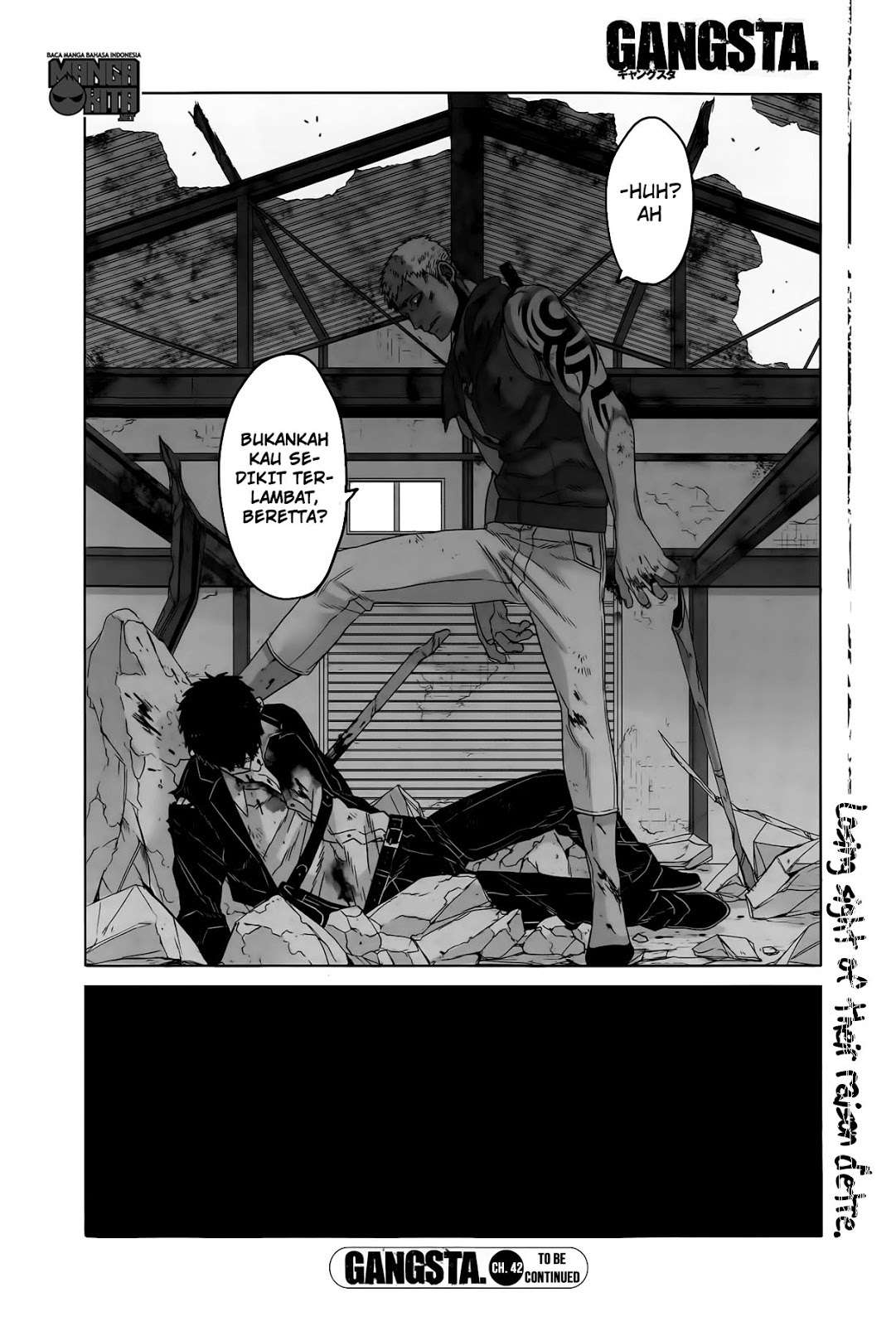 Gangsta Chapter 42 - halaman 16