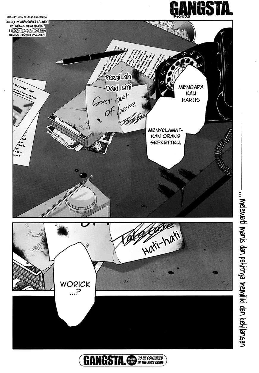 Gangsta Chapter 43 - halaman 36