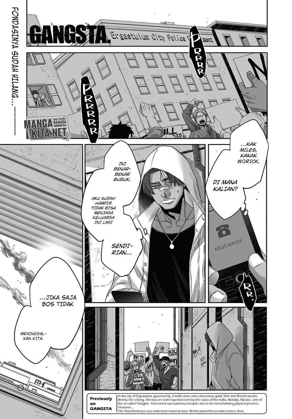 Gangsta Chapter 50 - halaman 3