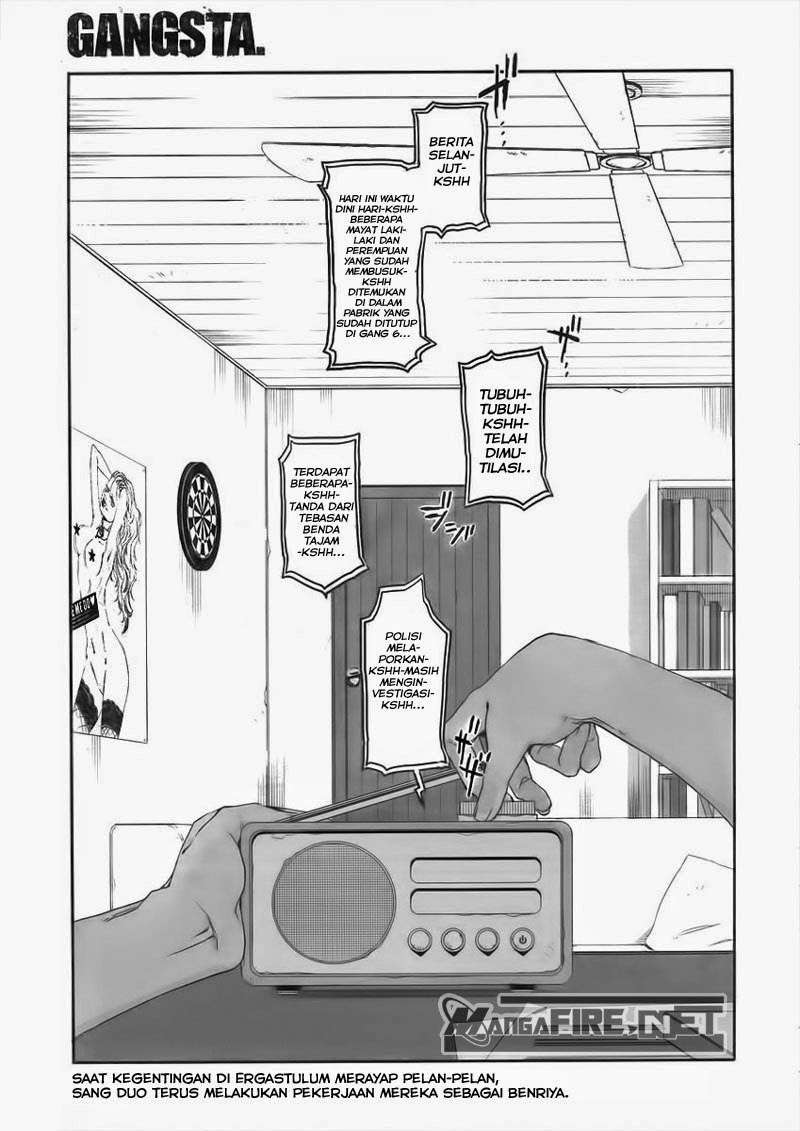 Gangsta Chapter 6 - halaman 1
