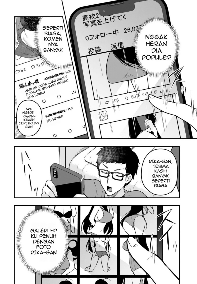 Gari Tsutomu-kun to Uraaka-san – Sanzan Osewa ni Natteiru Ero-kei Uraaka Joshi no Shoutai ga Kurasu no Idol Datta Ken Chapter 1 - halaman 5
