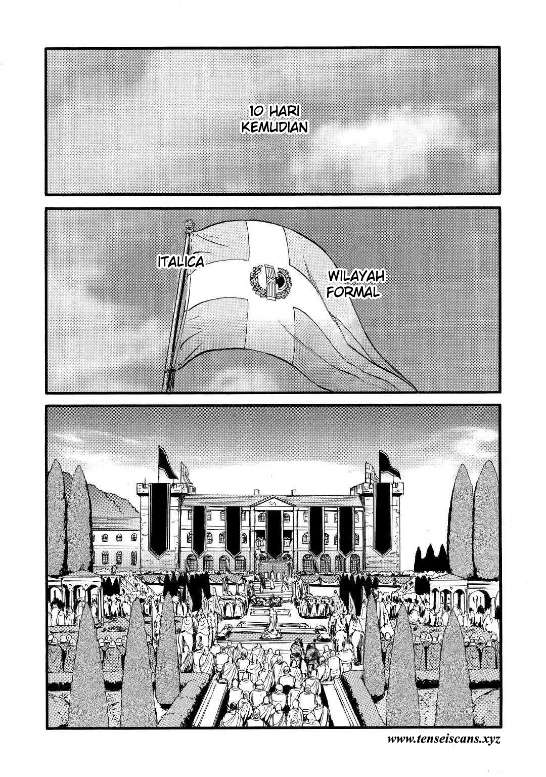 Gate: Jieitai Kanochi nite, Kaku Tatakaeri Chapter 86 - halaman 11