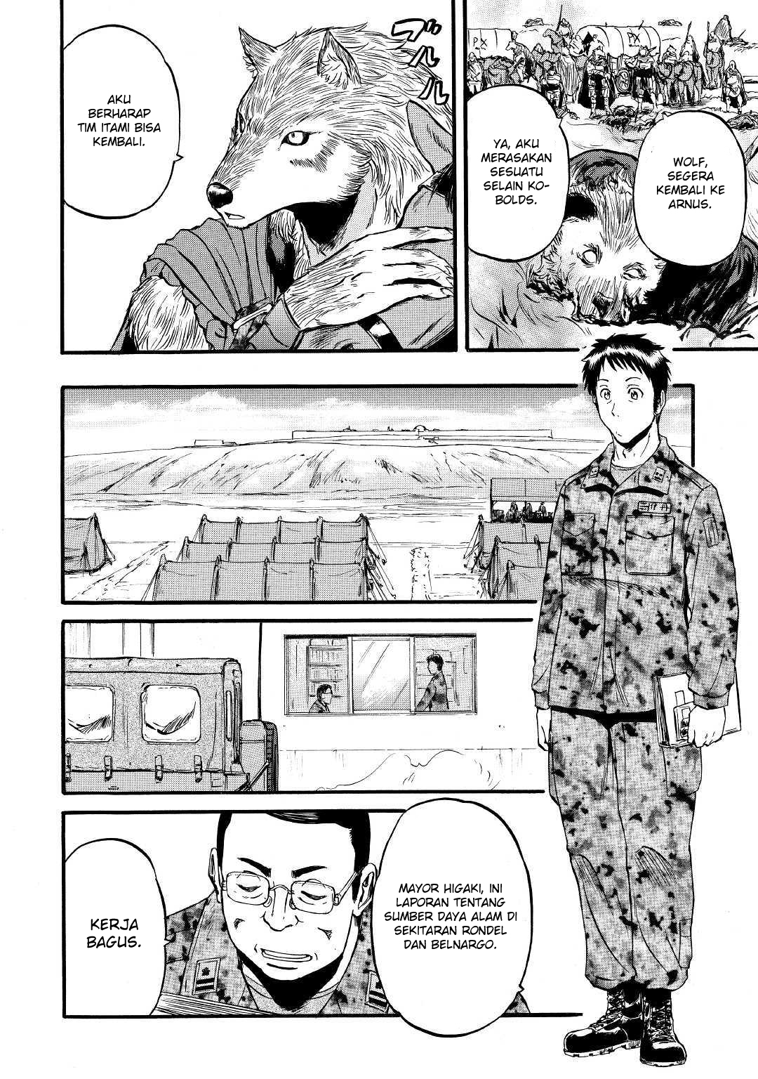 Gate: Jieitai Kanochi nite, Kaku Tatakaeri Chapter 86 - halaman 22