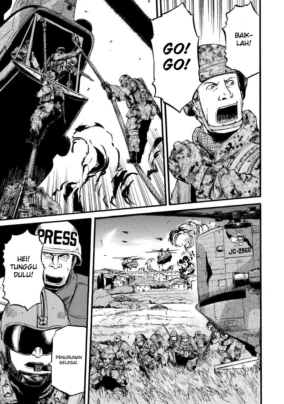 Gate: Jieitai Kanochi nite, Kaku Tatakaeri Chapter 87 - halaman 11