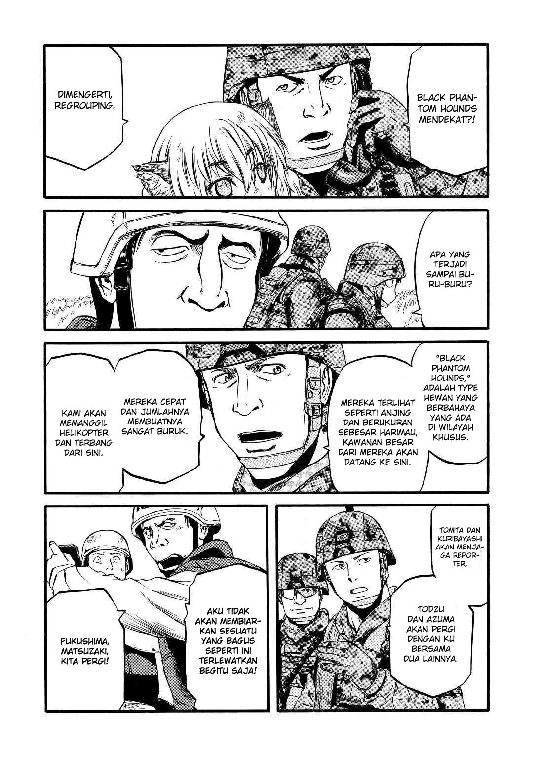 Gate: Jieitai Kanochi nite, Kaku Tatakaeri Chapter 87 - halaman 24