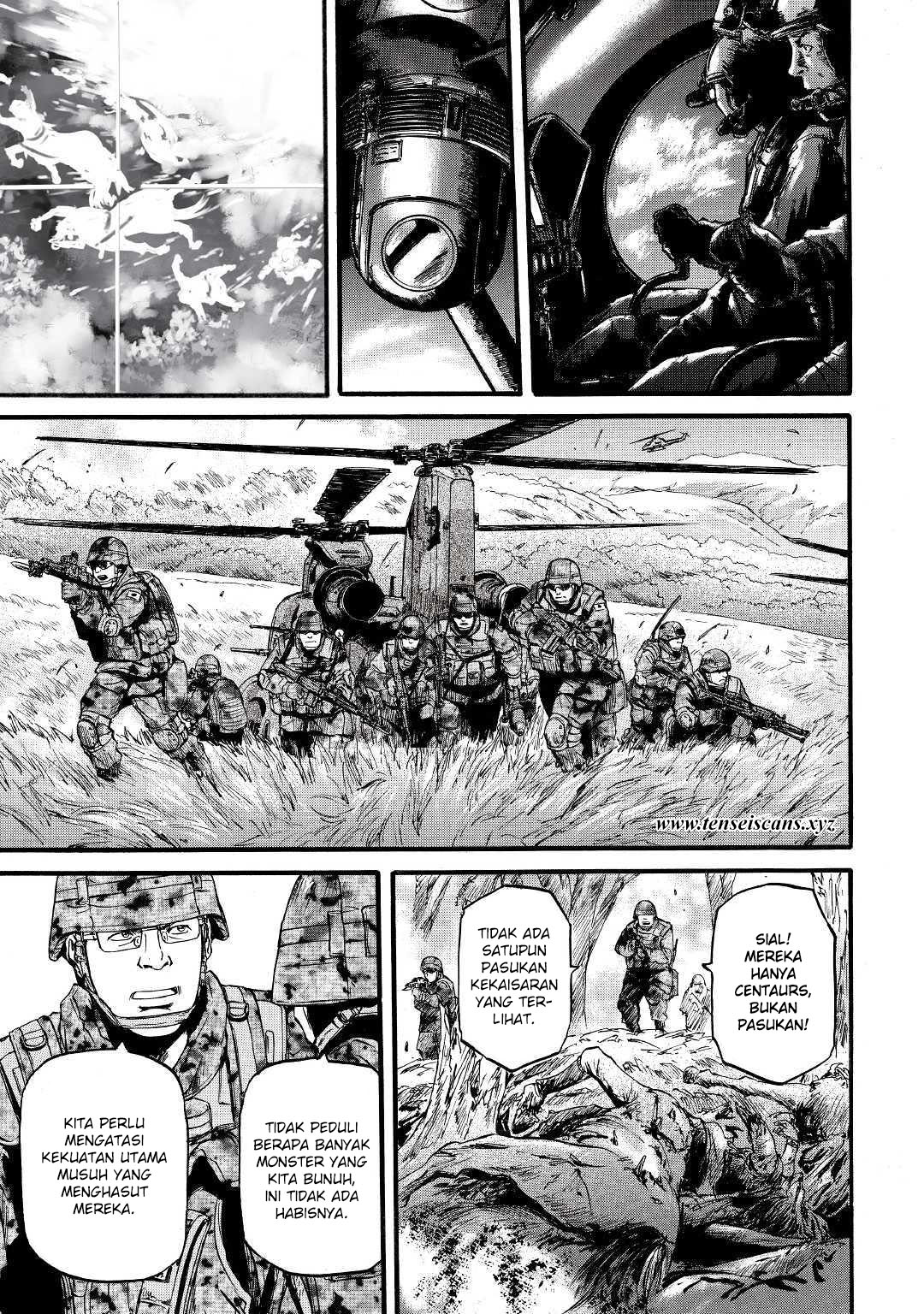 Gate: Jieitai Kanochi nite, Kaku Tatakaeri Chapter 87 - halaman 5