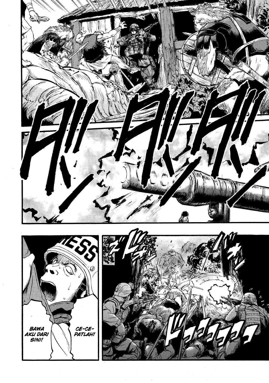 Gate: Jieitai Kanochi nite, Kaku Tatakaeri Chapter 88 - halaman 14