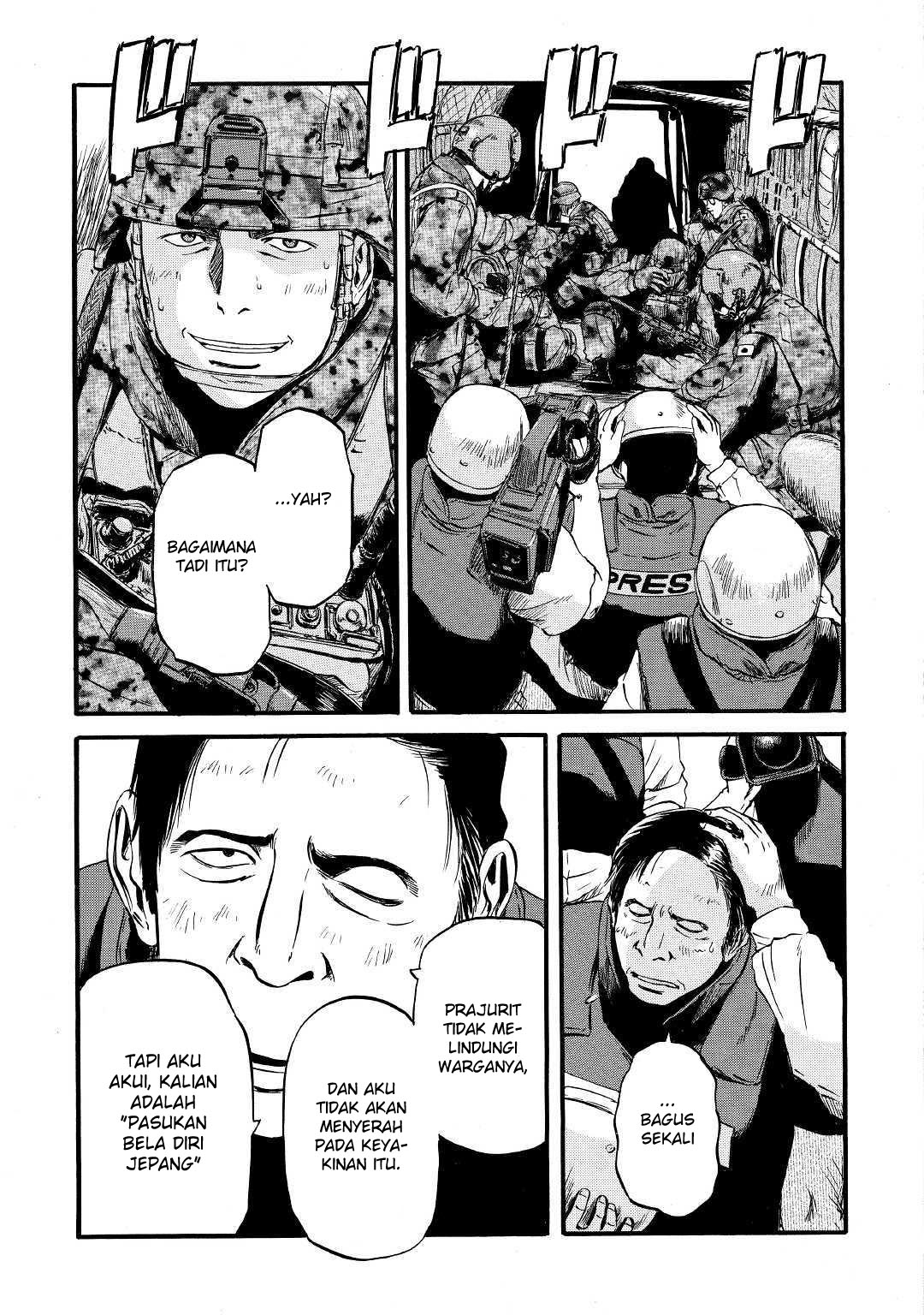 Gate: Jieitai Kanochi nite, Kaku Tatakaeri Chapter 88 - halaman 25
