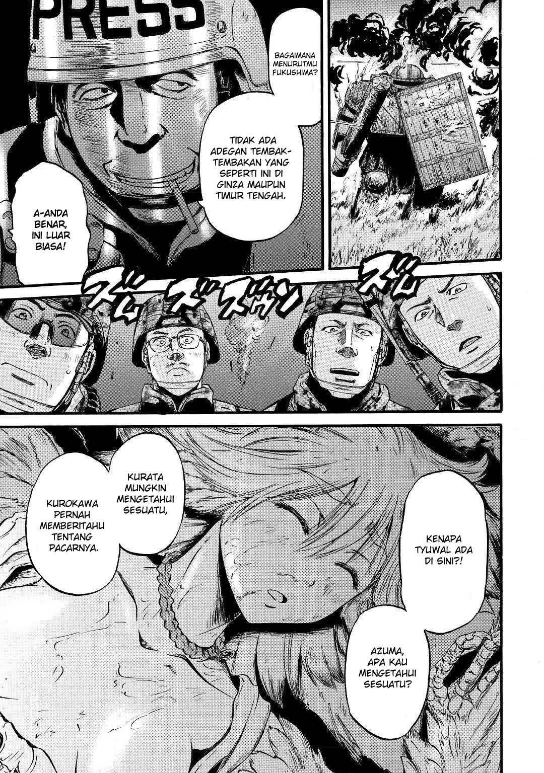 Gate: Jieitai Kanochi nite, Kaku Tatakaeri Chapter 88 - halaman 5
