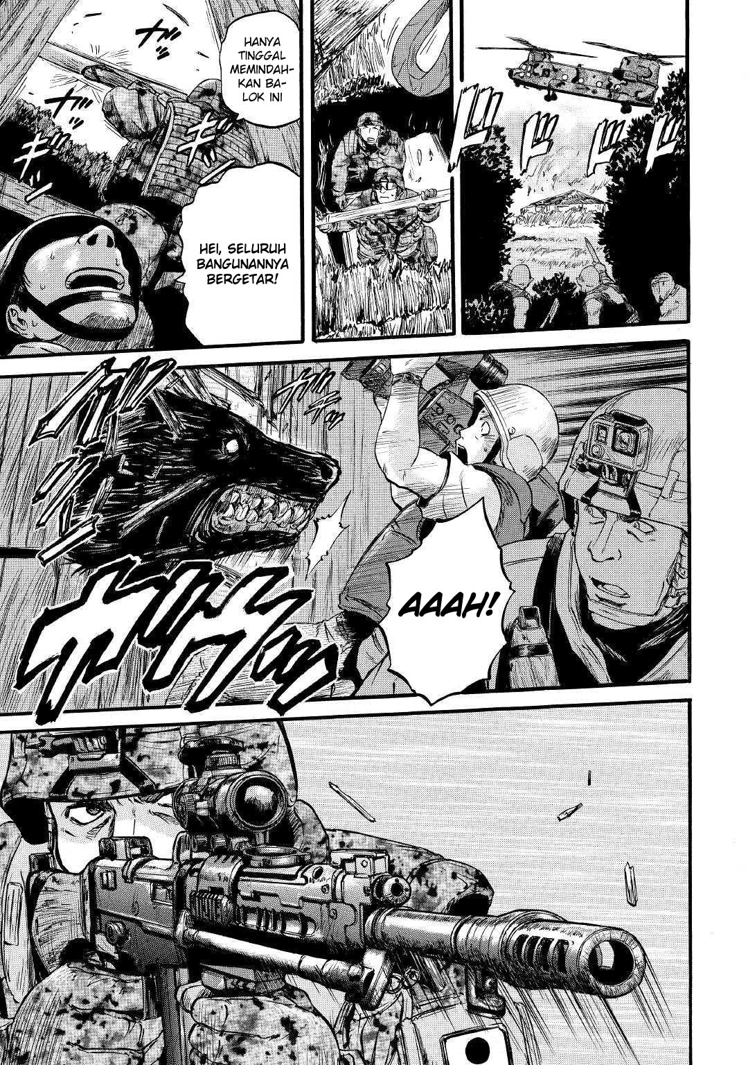 Gate: Jieitai Kanochi nite, Kaku Tatakaeri Chapter 88 - halaman 9