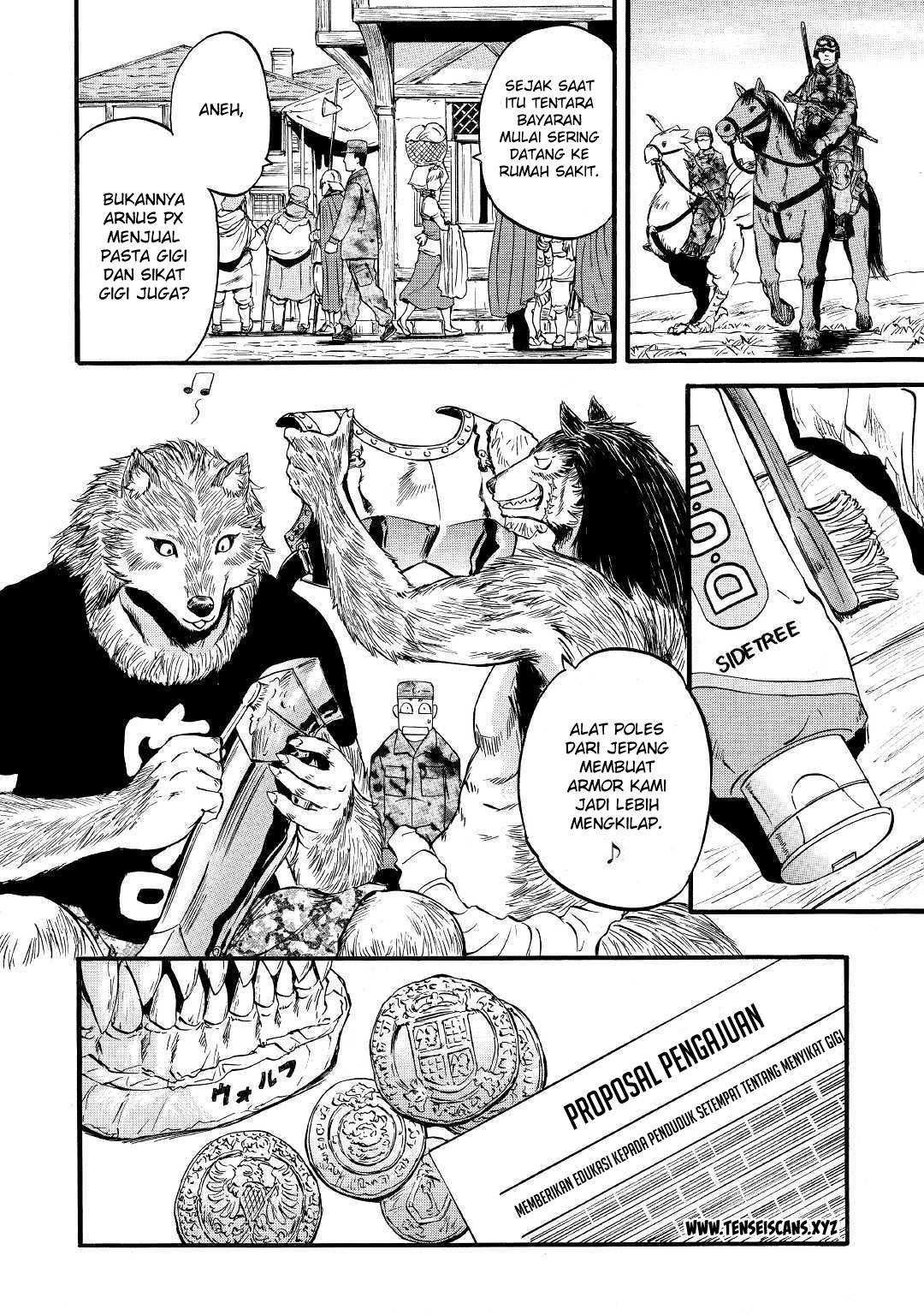 Gate: Jieitai Kanochi nite, Kaku Tatakaeri Chapter 89.5 - halaman 10