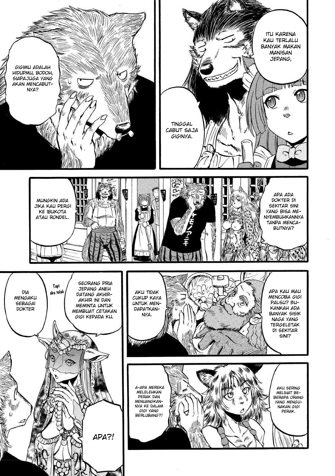 Gate: Jieitai Kanochi nite, Kaku Tatakaeri Chapter 89.5 - halaman 3