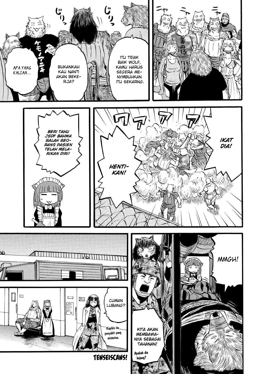 Gate: Jieitai Kanochi nite, Kaku Tatakaeri Chapter 89.5 - halaman 5