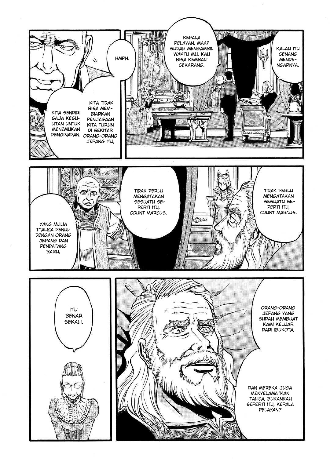 Gate: Jieitai Kanochi nite, Kaku Tatakaeri Chapter 90 - halaman 17