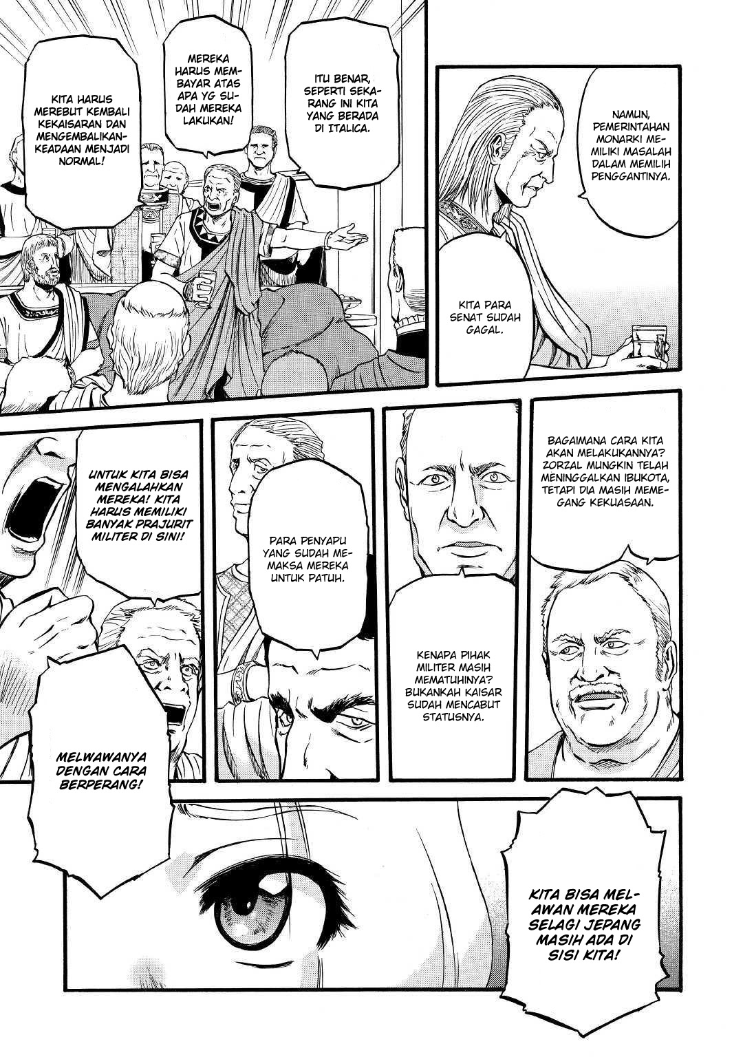 Gate: Jieitai Kanochi nite, Kaku Tatakaeri Chapter 91 - halaman 13