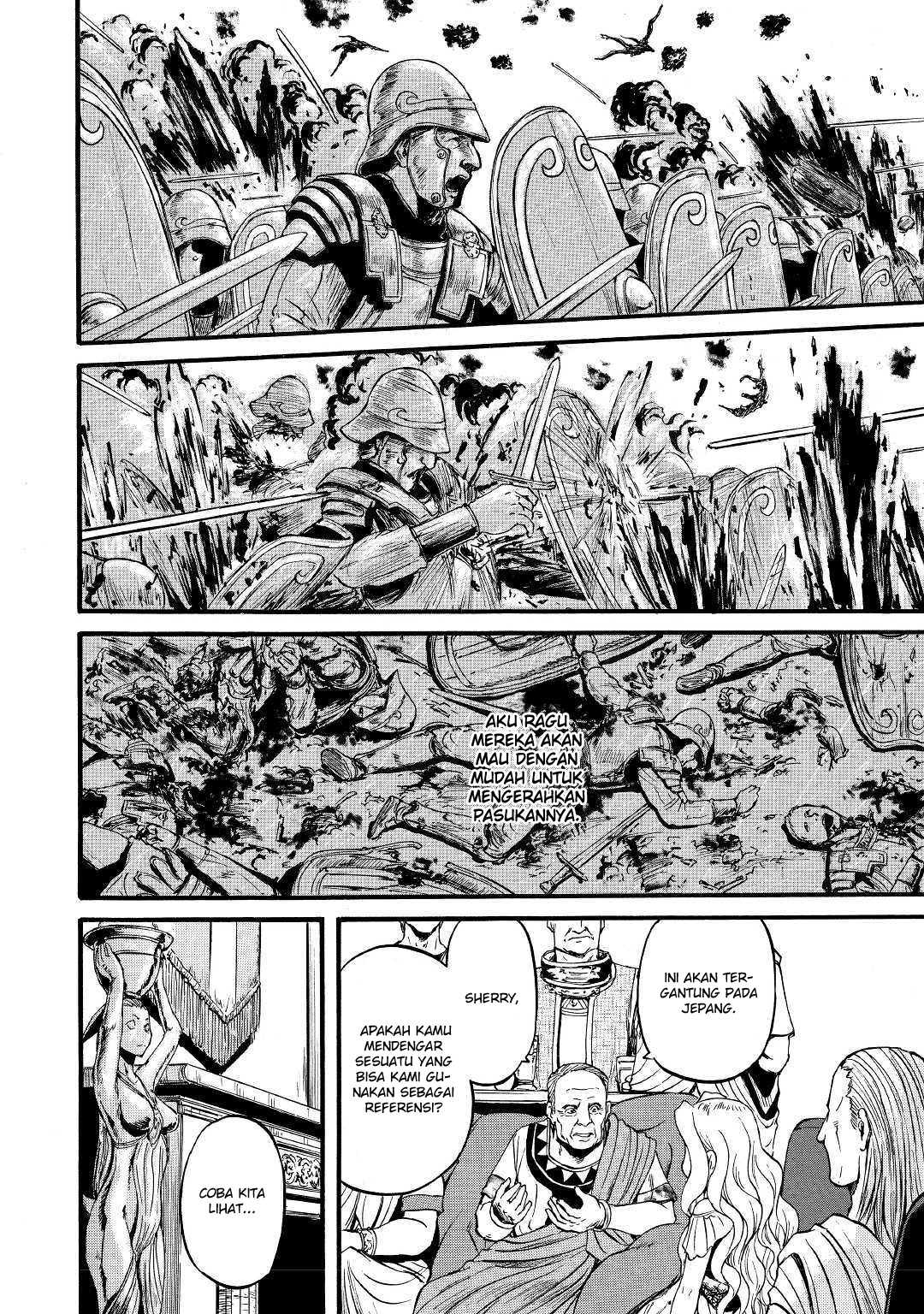 Gate: Jieitai Kanochi nite, Kaku Tatakaeri Chapter 91 - halaman 16