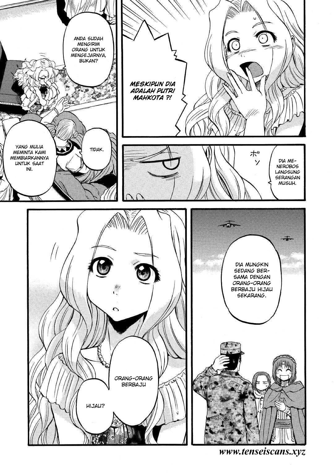 Gate: Jieitai Kanochi nite, Kaku Tatakaeri Chapter 91 - halaman 21