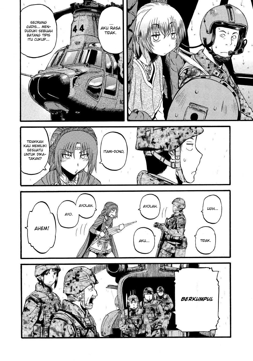 Gate: Jieitai Kanochi nite, Kaku Tatakaeri Chapter 92 - halaman 18