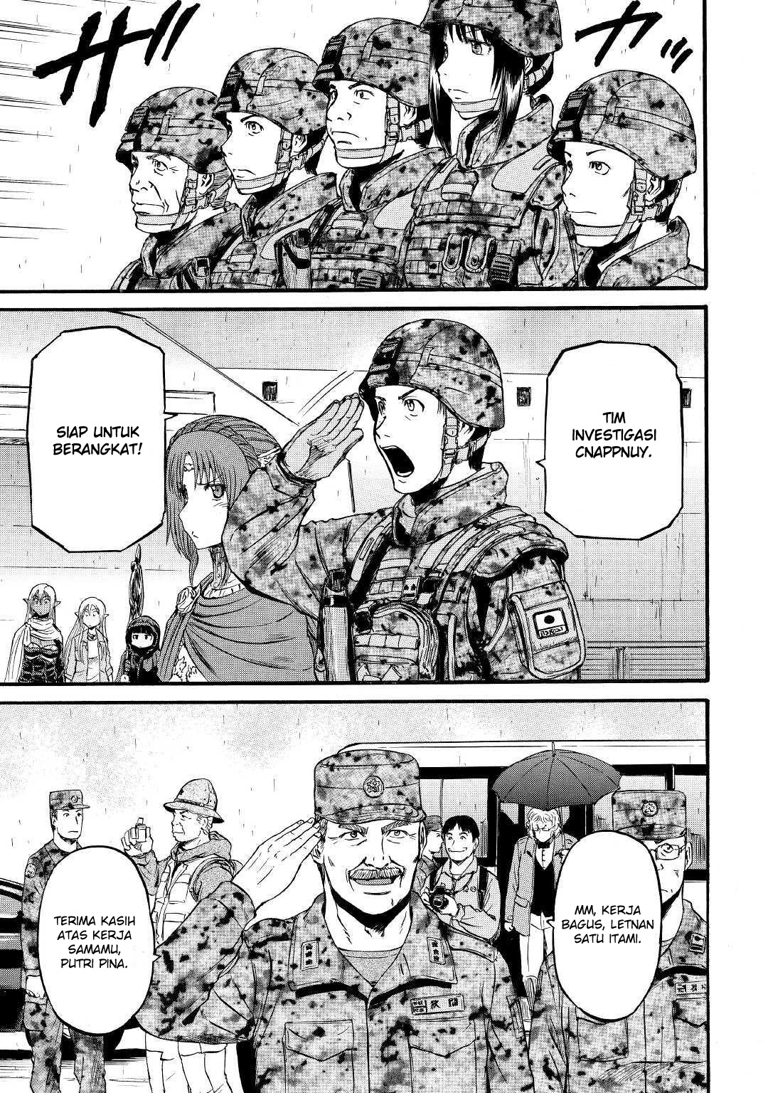 Gate: Jieitai Kanochi nite, Kaku Tatakaeri Chapter 92 - halaman 19