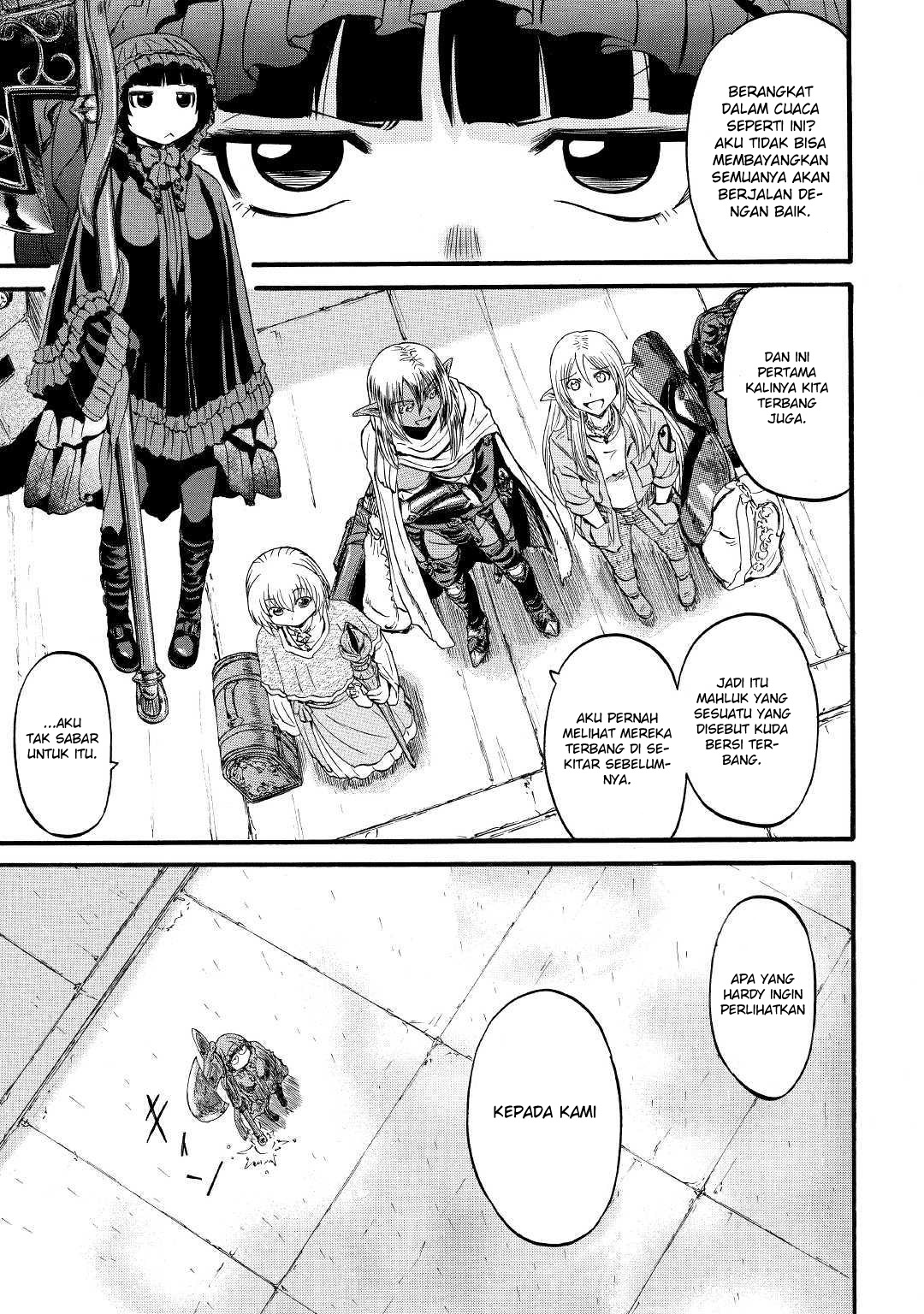 Gate: Jieitai Kanochi nite, Kaku Tatakaeri Chapter 92 - halaman 3