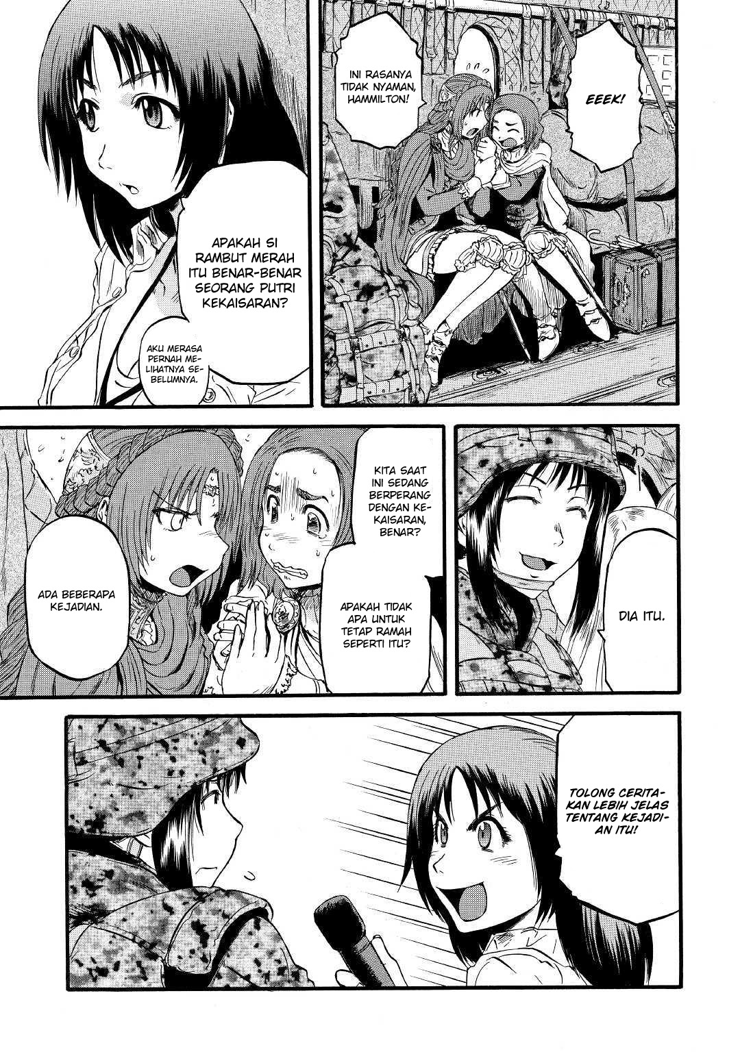 Gate: Jieitai Kanochi nite, Kaku Tatakaeri Chapter 92 - halaman 33