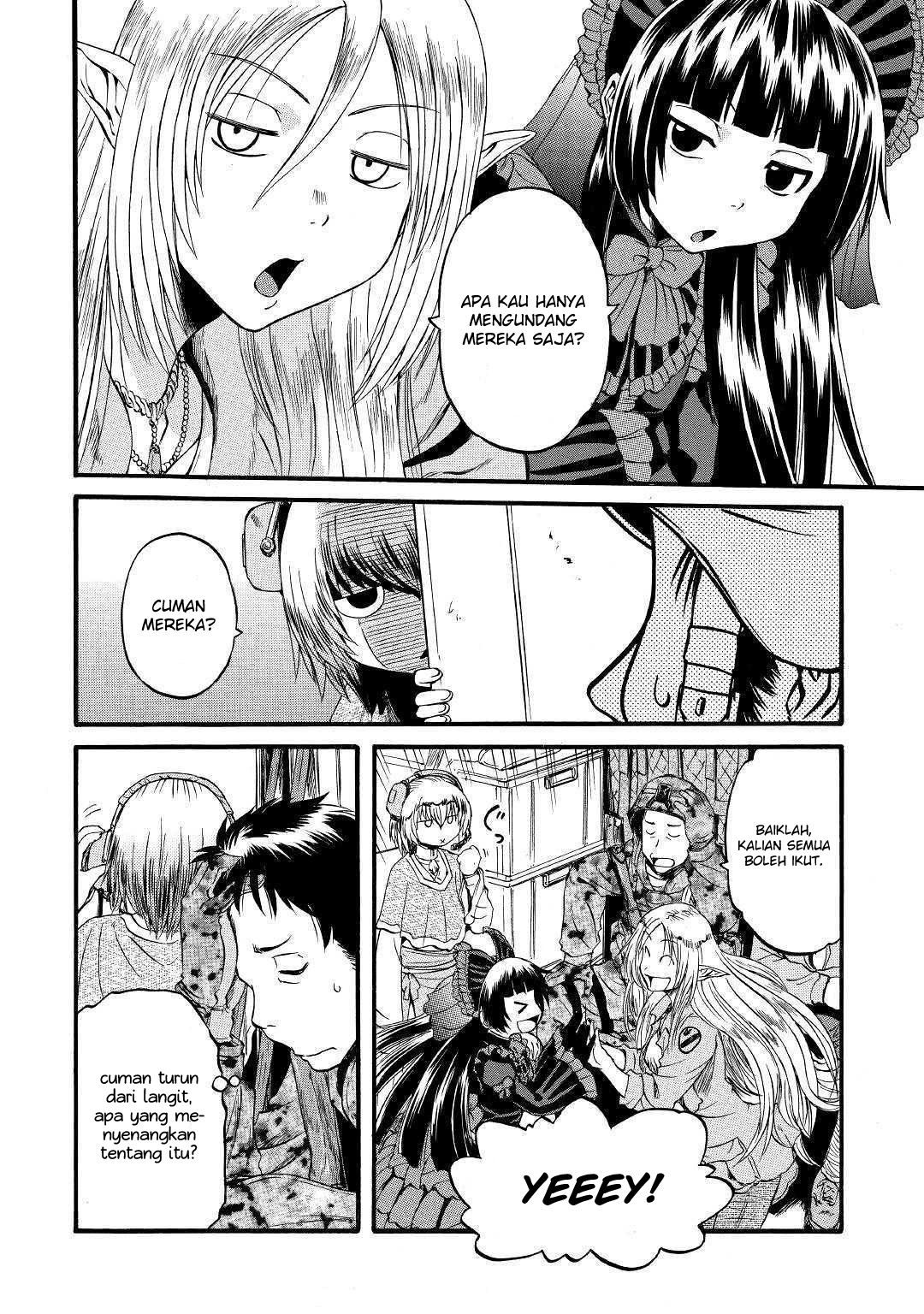 Gate: Jieitai Kanochi nite, Kaku Tatakaeri Chapter 93 - halaman 10