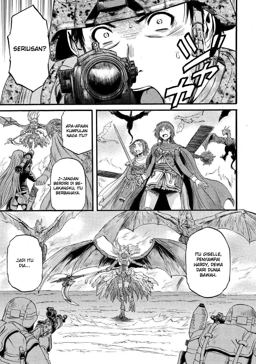Gate: Jieitai Kanochi nite, Kaku Tatakaeri Chapter 93 - halaman 23