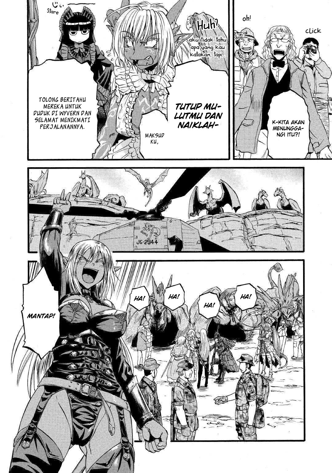 Gate: Jieitai Kanochi nite, Kaku Tatakaeri Chapter 93 - halaman 28