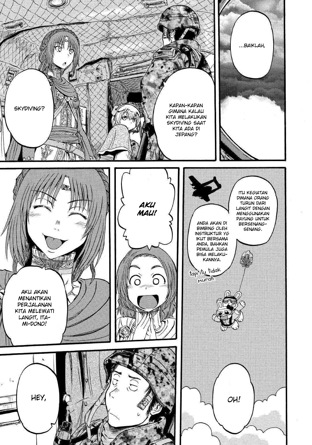 Gate: Jieitai Kanochi nite, Kaku Tatakaeri Chapter 93 - halaman 9