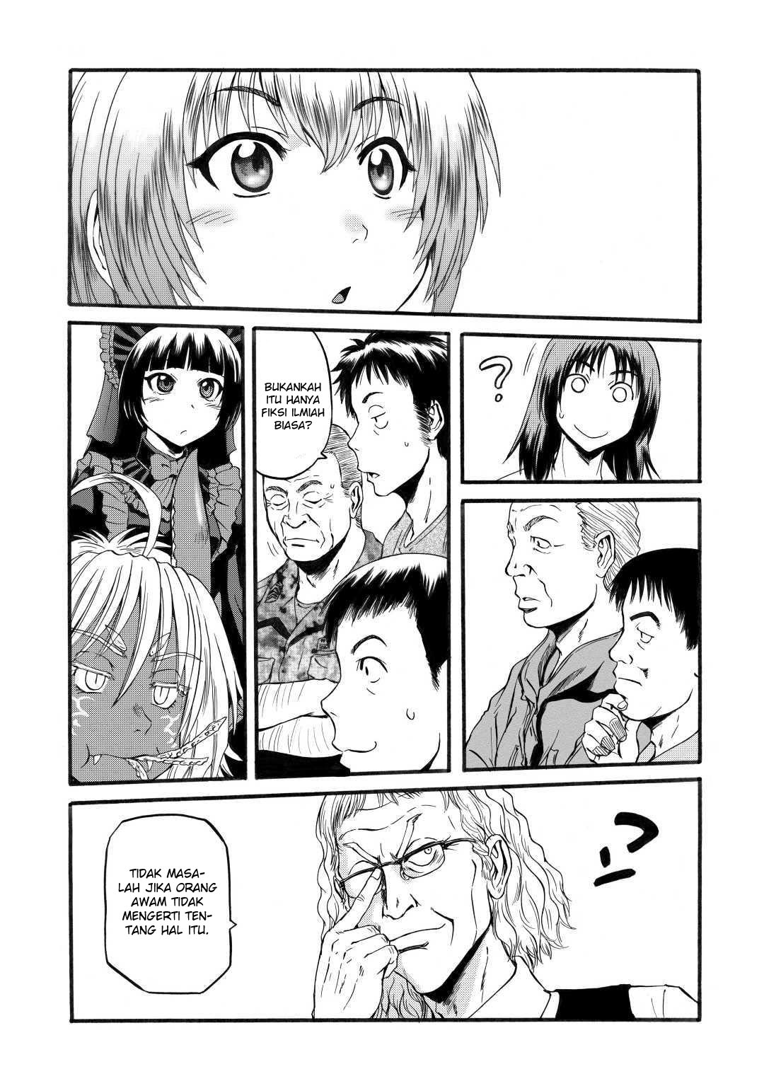 Gate: Jieitai Kanochi nite, Kaku Tatakaeri Chapter 95 - halaman 13