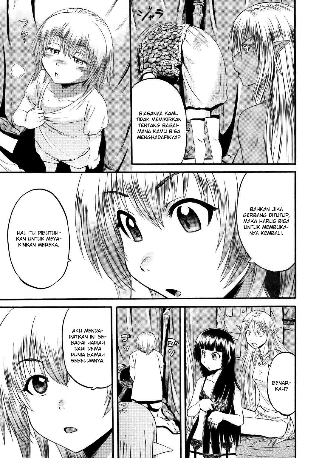 Gate: Jieitai Kanochi nite, Kaku Tatakaeri Chapter 95 - halaman 27