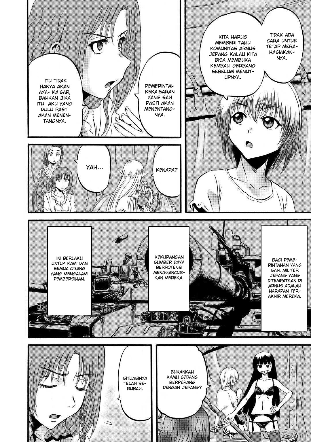 Gate: Jieitai Kanochi nite, Kaku Tatakaeri Chapter 95 - halaman 34