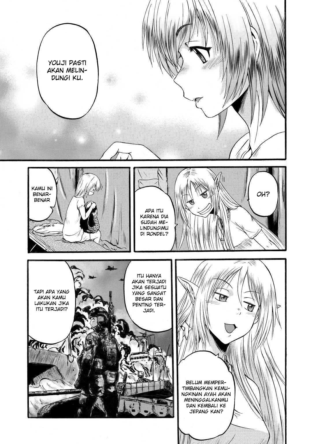 Gate: Jieitai Kanochi nite, Kaku Tatakaeri Chapter 95 - halaman 37