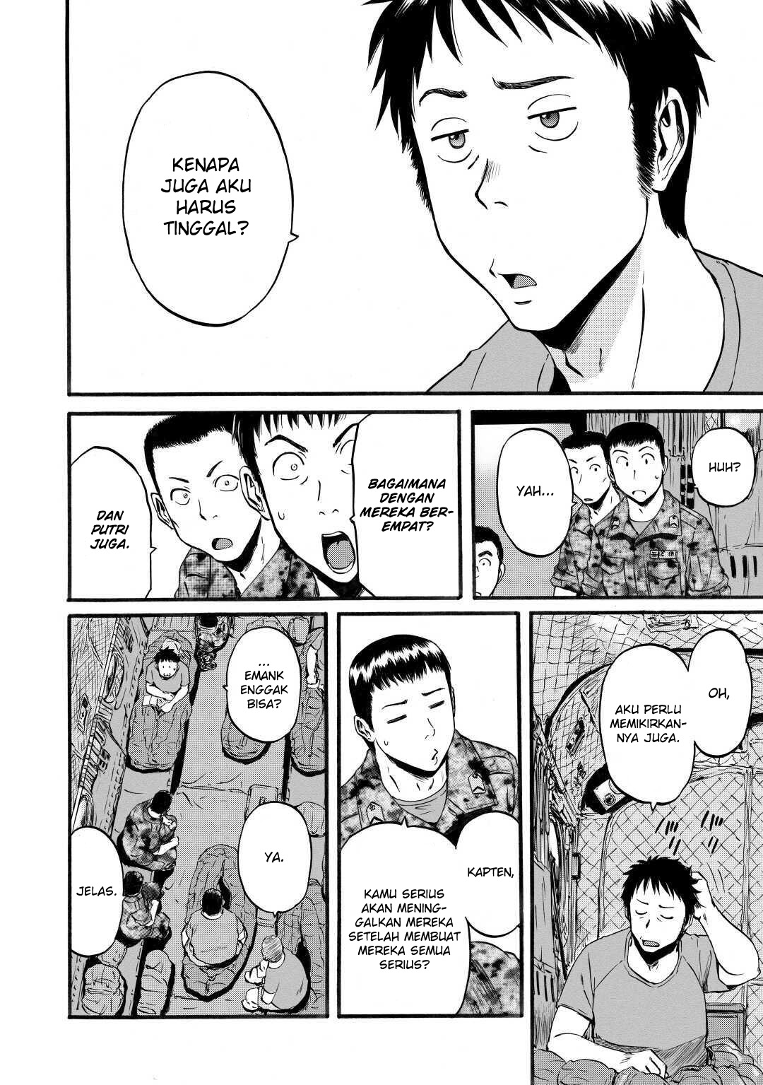 Gate: Jieitai Kanochi nite, Kaku Tatakaeri Chapter 96 - halaman 10