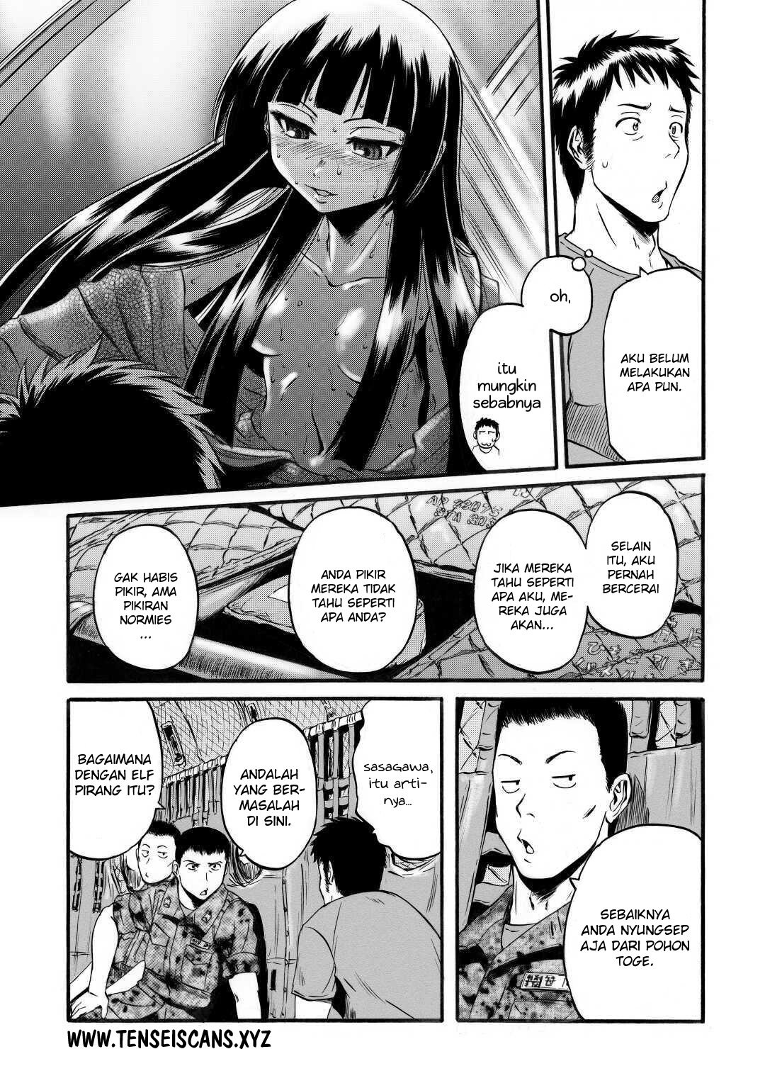 Gate: Jieitai Kanochi nite, Kaku Tatakaeri Chapter 96 - halaman 11
