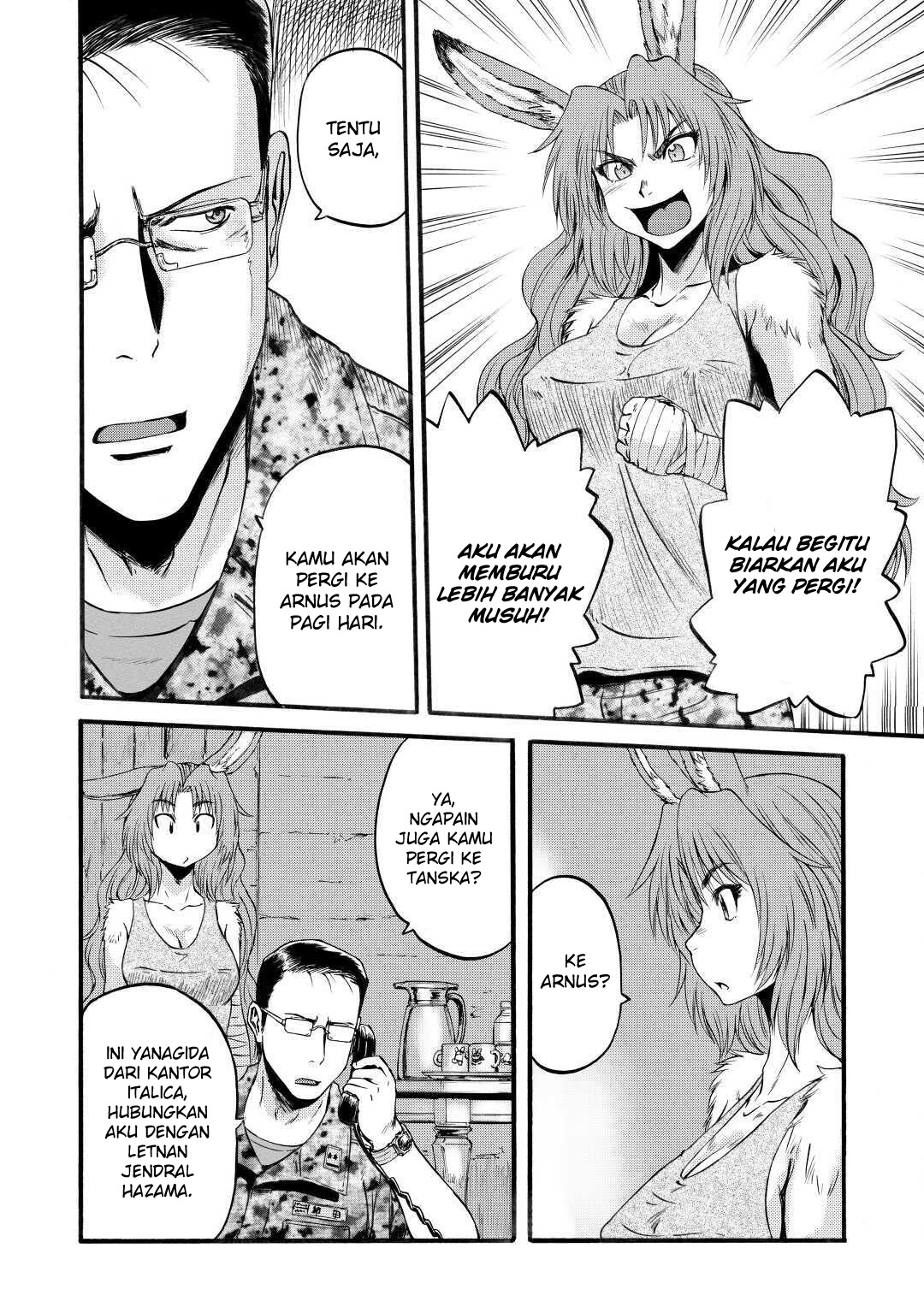 Gate: Jieitai Kanochi nite, Kaku Tatakaeri Chapter 97 - halaman 16