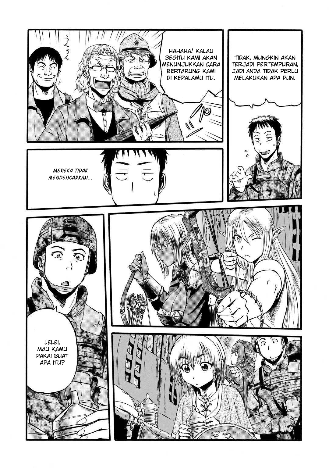 Gate: Jieitai Kanochi nite, Kaku Tatakaeri Chapter 98 - halaman 12