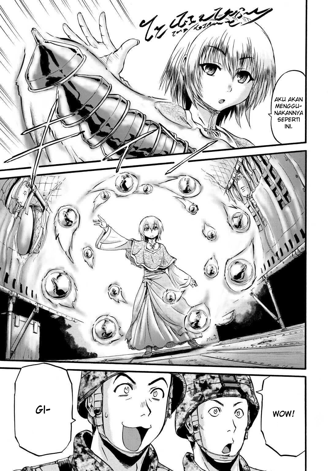 Gate: Jieitai Kanochi nite, Kaku Tatakaeri Chapter 98 - halaman 13