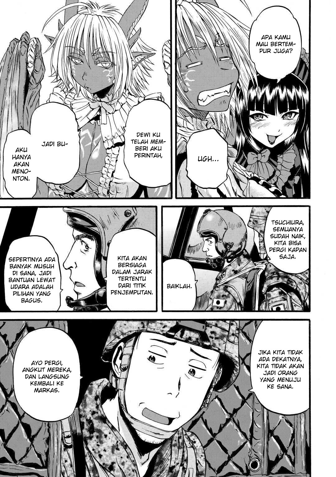 Gate: Jieitai Kanochi nite, Kaku Tatakaeri Chapter 98 - halaman 15