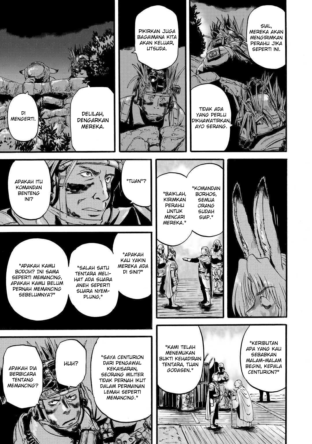Gate: Jieitai Kanochi nite, Kaku Tatakaeri Chapter 98 - halaman 33