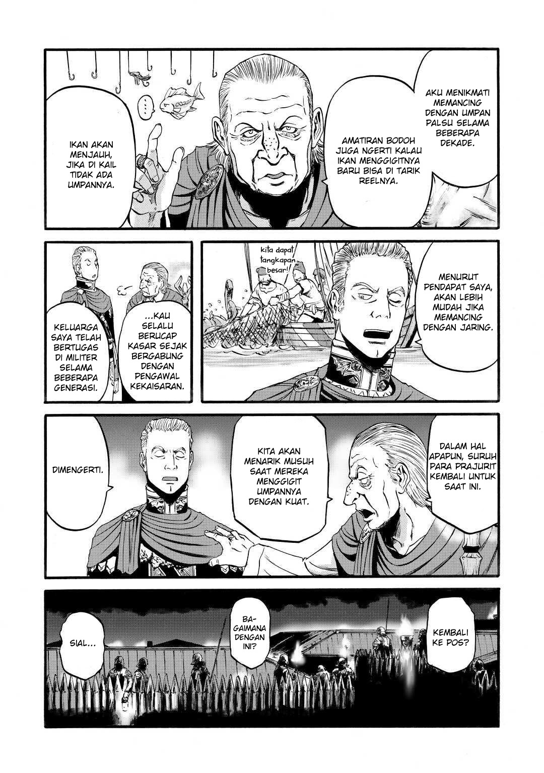 Gate: Jieitai Kanochi nite, Kaku Tatakaeri Chapter 98 - halaman 34