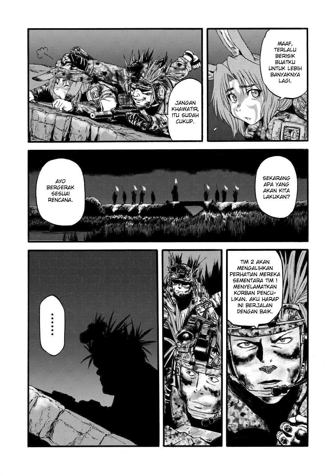 Gate: Jieitai Kanochi nite, Kaku Tatakaeri Chapter 98 - halaman 35
