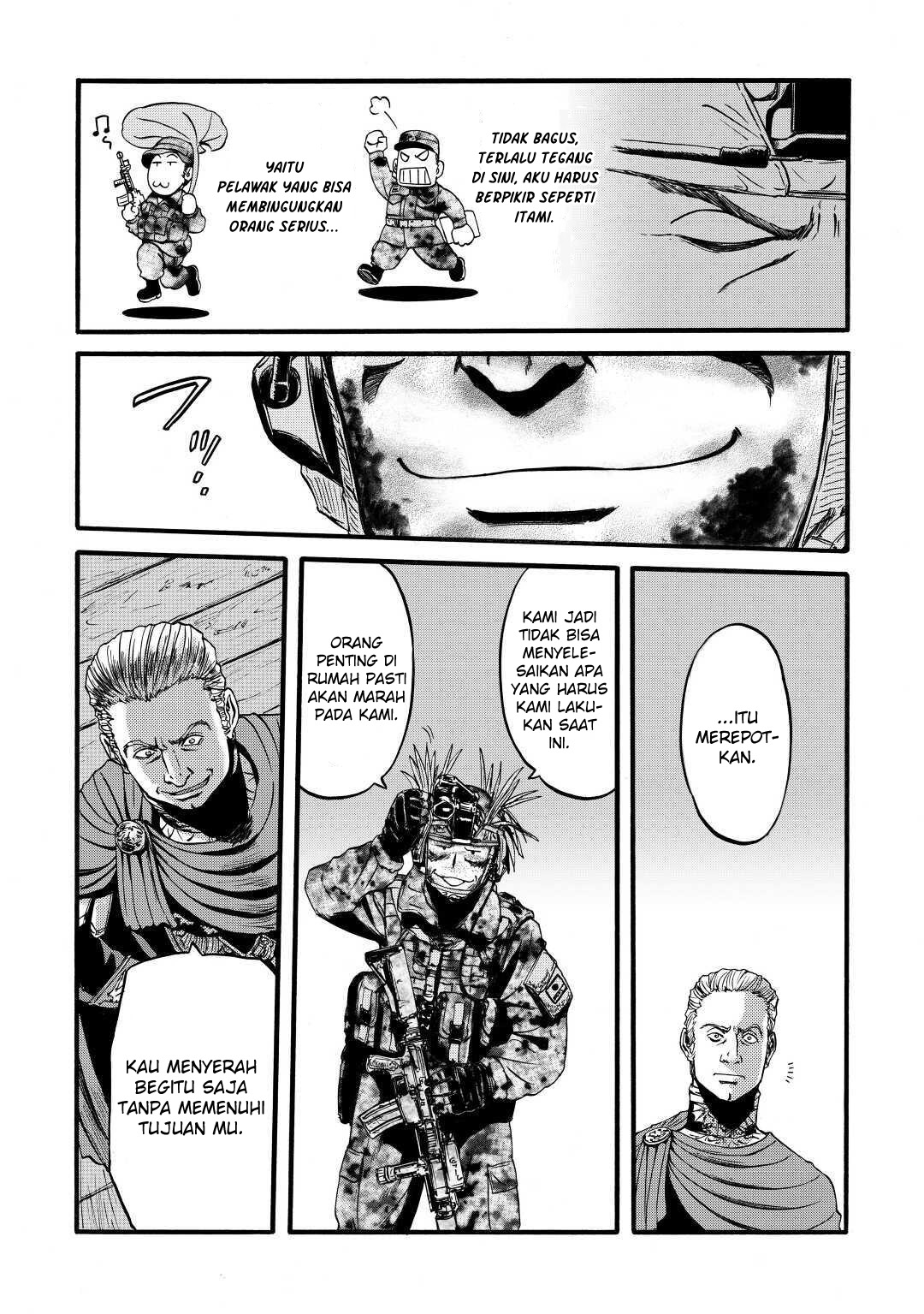 Gate: Jieitai Kanochi nite, Kaku Tatakaeri Chapter 99 - halaman 17